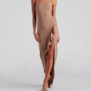 Windsor Taupe Dress